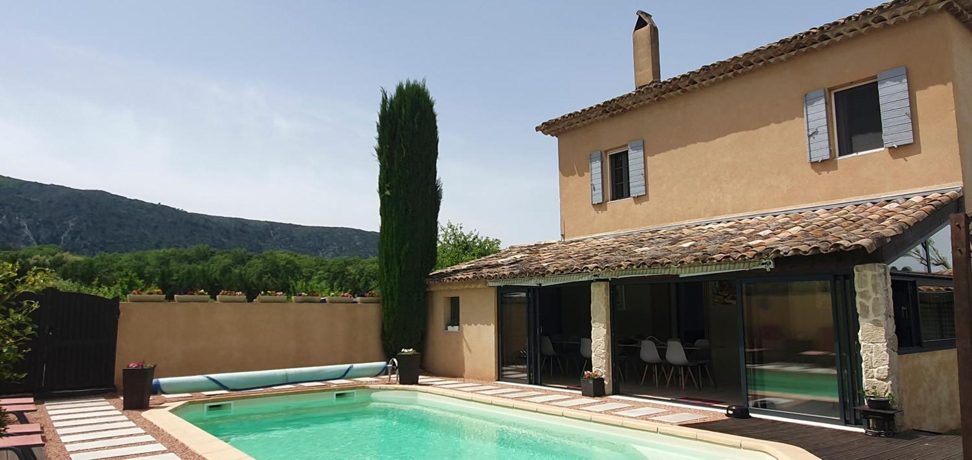 Le Jardin D'Ivana Chambres D'Hotes B&B Avec Piscine Chauffee Oppède Exteriör bild